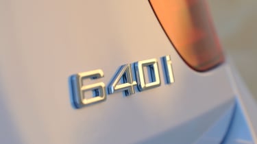 BMW 640i Gran Coupe badge