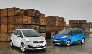 Kia Venga vs. Citroen C3 Picasso