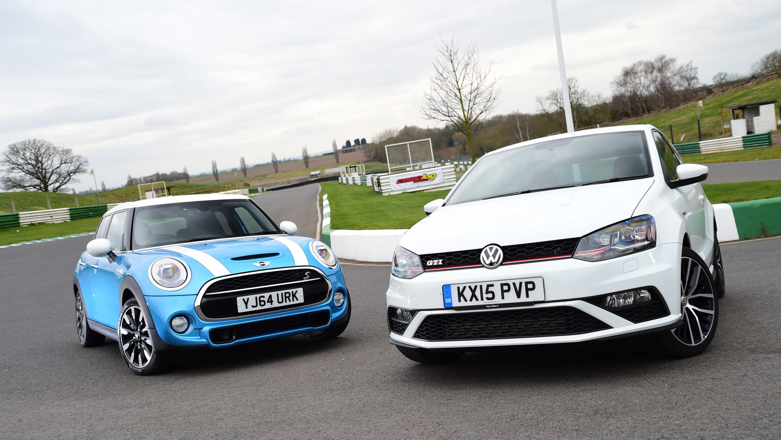 VW Polo GTI vs MINI Cooper S & Peugeot 208 GTi - pictures | Auto Express