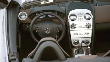 Mercedes SLR Roadster interior