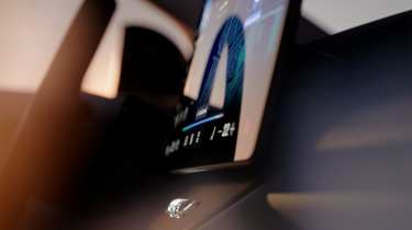 Volvo EX60 display