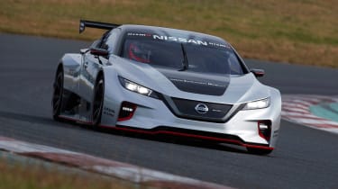 Nissan Leaf Nismo RC - front action