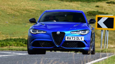 Alfa Romeo Giulia Quadrifoglio - front action