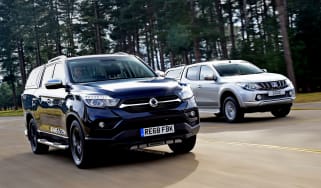 SsangYong Musso vs Mitsubishi L200 - head-to-head