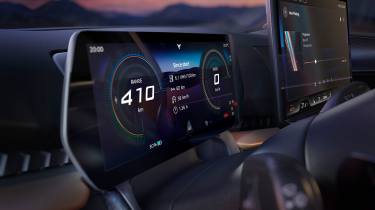 2026 Cupra Tavascan - driver display