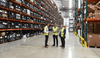 Bentley parts warehouse -