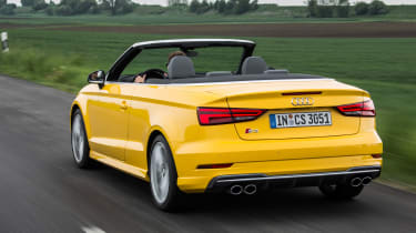 Audi S3 Cabriolet 2016 - rear tracking
