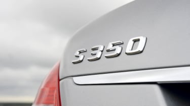 Mercedes S350 badge