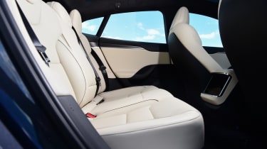 Tesla Model S - rear seats