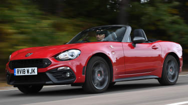 abarth 124 spider tracking