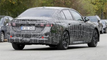 2023 BMW 5 Series (camouflaged) - rear cornering