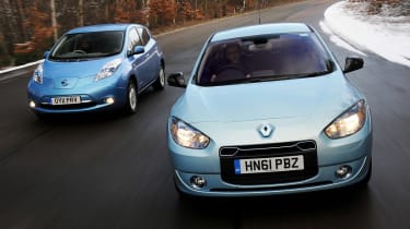 Nissan Leaf vs Renault Fluence