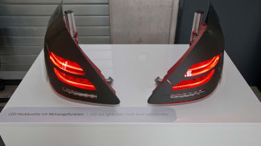 Mercedes S-Class LED taillights