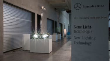 Mercedes S-Class Intelligent LED lights