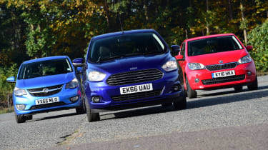 Ford Ka+ vs Vauxhall Viva vs Skoda Citigo - pictures 