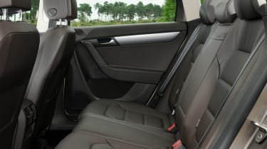 VW Passat Estate 2.0 TDI rear seats