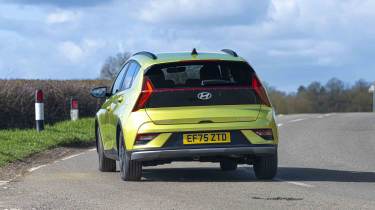 Hyundai Bayon - rear, full width