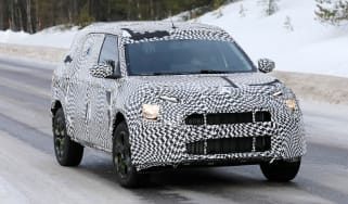 Citroen C3 Aircross (camouflaged) - front tracking