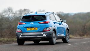 Hyundai Kona - rear cornering