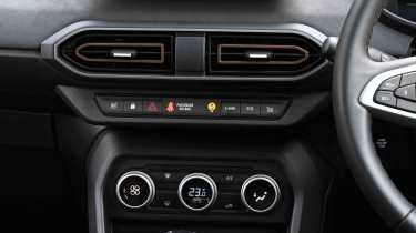 Dacia Jogger - dashboard, detail