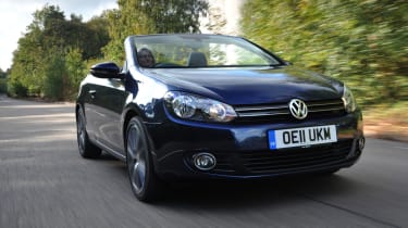 Volkswagen Golf Cabriolet front tracking