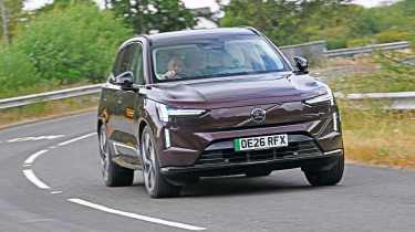 Volvo EX90 Ultra Twin Motor Performance - front cornering