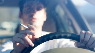 Smoking in cars