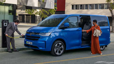 VW Shuttle BEV - charging