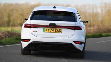 Audi S6 Avant e-tron - rear corner, full width