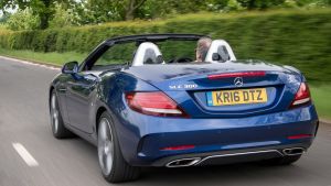 Used Mercedes SLC - rear action