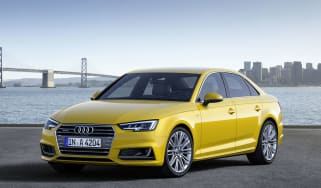 Audi A4 - front yellow