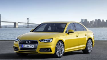 Audi A4 - front yellow