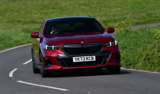 BMW 530e - front cornering