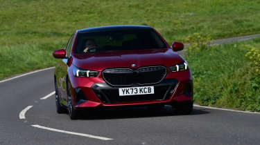 BMW 530e - front cornering