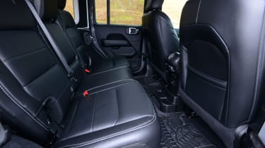 Jeep Wrangler rear seats
