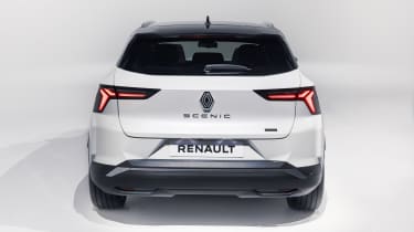 Renault Scenic E-Tech in studio - rear static