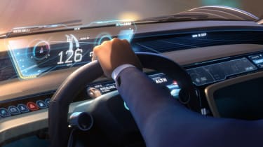 Audi RSQ e-tron Concept - interior animated