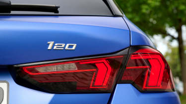 BMW 1 Series 2024 facelift - 120 badge