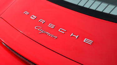 Used Porsche Cayman Mk2 - rear badge