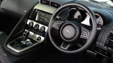 Jaguar F-Type Coupe V6 interior