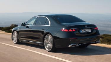 Mercedes S-Class facelift - rear