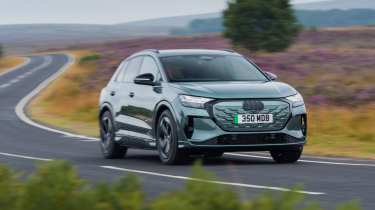 Audi Q4 e-tron - front cornering