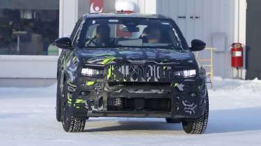 Jeep Avenger facelift - front end