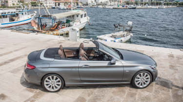 Mercedes C-Class Cabriolet - side static