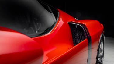 Ferrari 849 Testatrossa - side pod
