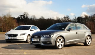 Audi A3 Sportback vs Volvo V40