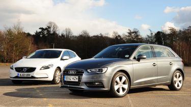 Audi A3 Sportback vs Volvo V40