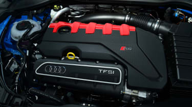 Audi TT RS - engine bay