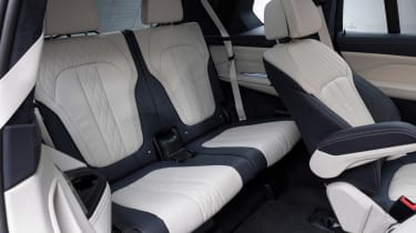 New BMW X7 studio shoot rear seats 2