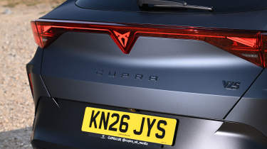 Cupra Formentor VZ5 2026 UK - rear detail